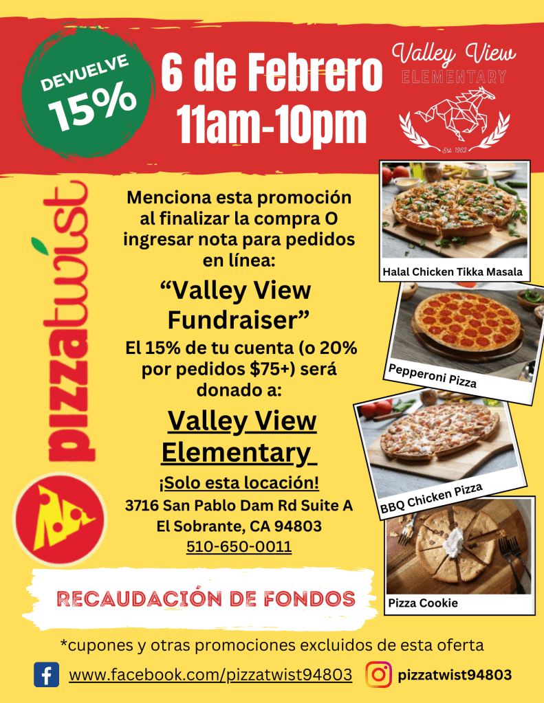 Pizza with a Twist Fundraiser